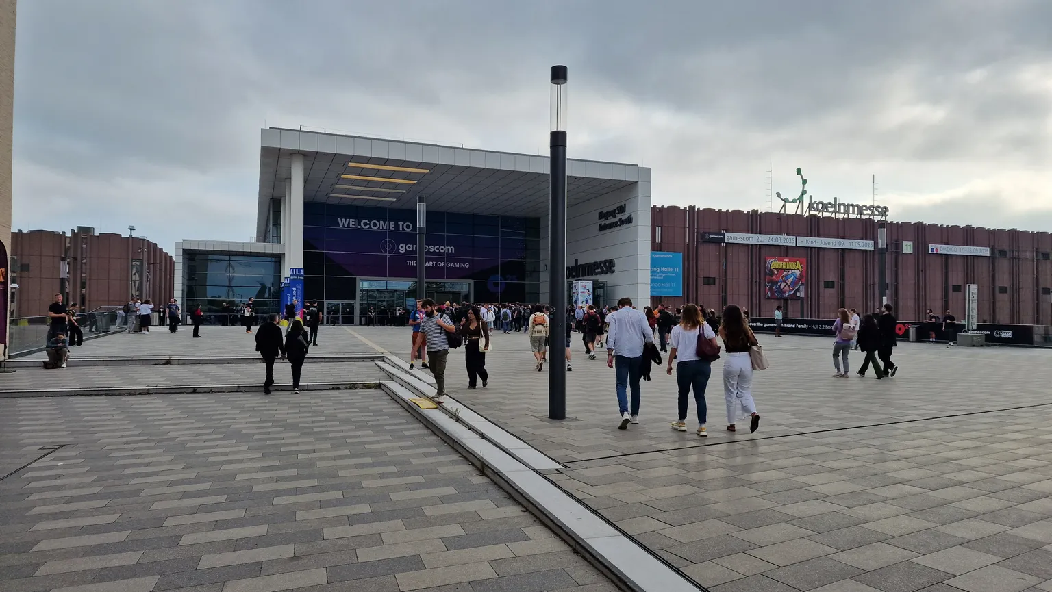 Gamescom 2025 Entrance