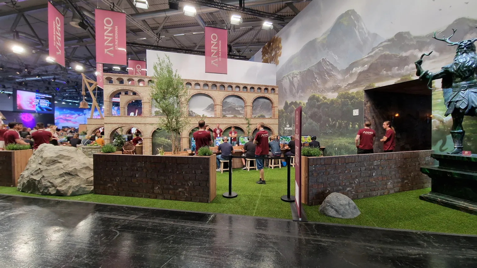 Anno 117 Booth at Gamescom 2025