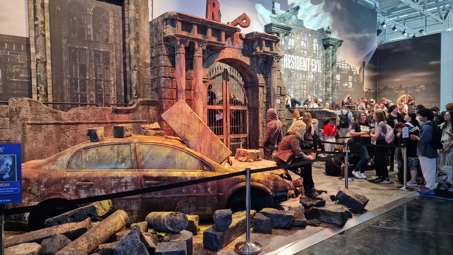 Resident Evil Requiem Booth at Gamescom 2025