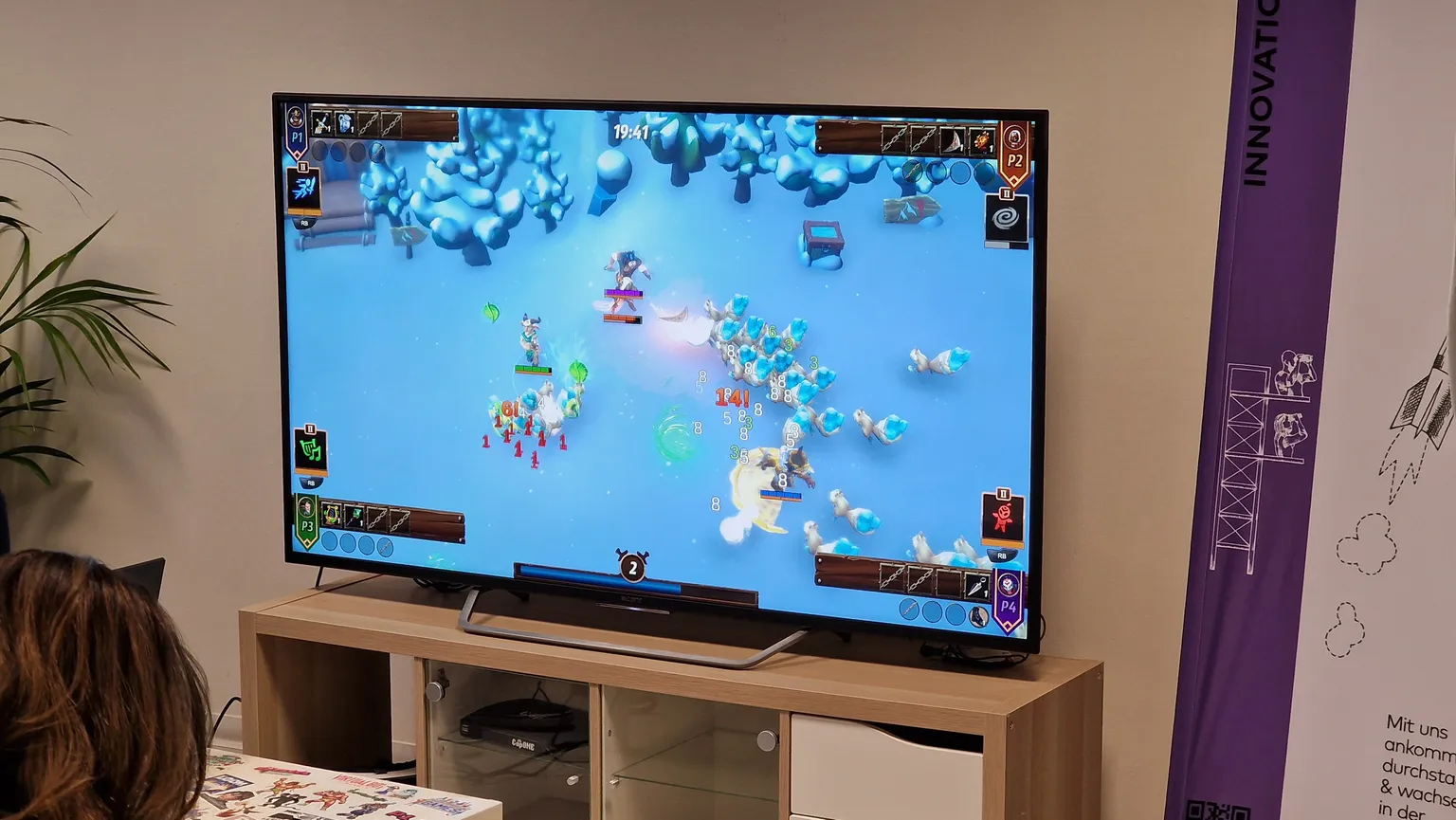 Playable Spotlight Royal Revolt Survivors from Team Warriors at Games Hub Talk Frankfurt